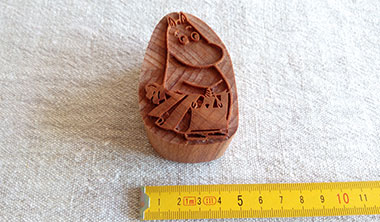 Арт. 320 Штамп для глины, керамики «Муми-мама»