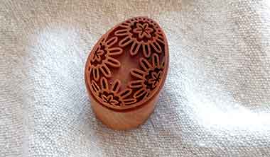 Арт. 373 Штамп-набойка для ткани «Пасхальное яйцо» 